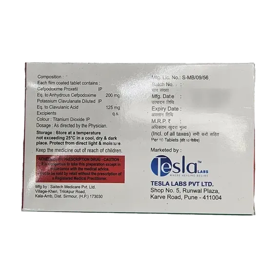 pocef cv tablet 10's